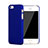 Coque Plastique Rigide Mat pour Apple iPhone 5S Bleu