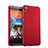 Coque Plastique Rigide Mat pour HTC Desire 820 Rouge