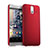 Coque Plastique Rigide Mat pour HTC One E8 Rouge