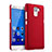 Coque Plastique Rigide Mat pour Huawei Honor 7 Dual SIM Rouge