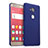 Coque Plastique Rigide Mat pour Huawei Honor X5 Bleu