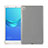 Coque Plastique Rigide Mat pour Huawei MediaPad M5 8.4 SHT-AL09 SHT-W09 Gris Petit