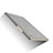 Coque Plastique Rigide Mat pour Huawei MediaPad M5 8.4 SHT-AL09 SHT-W09 Gris Petit