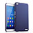 Coque Plastique Rigide Mat pour Huawei MediaPad X2 Bleu