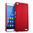 Coque Plastique Rigide Mat pour Huawei MediaPad X2 Rouge