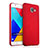 Coque Plastique Rigide Mat pour Samsung Galaxy A5 (2016) SM-A510F Rouge