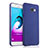 Coque Plastique Rigide Mat pour Samsung Galaxy A7 (2016) A7100 Bleu