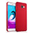 Coque Plastique Rigide Mat pour Samsung Galaxy A7 (2016) A7100 Rouge