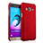 Coque Plastique Rigide Mat pour Samsung Galaxy Amp Prime J320P J320M Rouge