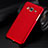 Coque Plastique Rigide Mat pour Samsung Galaxy J3 (2016) J320F J3109 Rouge Petit