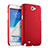 Coque Plastique Rigide Mat pour Samsung Galaxy Note 2 N7100 N7105 Rouge