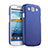 Coque Plastique Rigide Mat pour Samsung Galaxy S3 III i9305 Neo Bleu