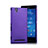 Coque Plastique Rigide Mat pour Sony Xperia T2 Ultra Dual Violet