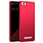 Coque Plastique Rigide Mat pour Xiaomi Mi 4C Rouge Petit