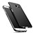 Coque Plastique Rigide Mat Q02 pour Samsung Galaxy S6 Edge+ Plus SM-G928F Noir