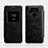 Coque Plastique Rigide Motif Cuir pour LG G6 Noir Petit