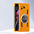 Coque Plastique Rigide Sans Cadre Etui Housse Mat avec Mag-Safe Magnetic Magnetique S01 pour Xiaomi Civi 3 5G Orange