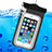 Coque Pochette Etanche Waterproof Universel W04 Noir Petit