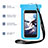 Coque Pochette Etanche Waterproof Universel W05 Bleu Petit