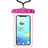 Coque Pochette Etanche Waterproof Universel W08 Rose Rouge