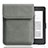 Coque Pochette Velour S01 pour Amazon Kindle Paperwhite 6 inch Gris