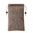 Coque Pochette Velour Universel S05 Marron Petit