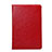 Coque Portefeuille Cuir Rotatif pour Apple iPad Mini 4 Rouge Petit