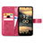 Coque Portefeuille Fleurs Livre Cuir Etui Clapet pour Nokia XR21 Petit