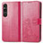Coque Portefeuille Fleurs Livre Cuir Etui Clapet pour Sony Xperia 1 V Petit