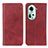 Coque Portefeuille Livre Cuir Etui Clapet A02D pour Oppo Reno11 5G Rouge