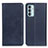 Coque Portefeuille Livre Cuir Etui Clapet A02D pour Samsung Galaxy M23 5G Bleu