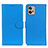Coque Portefeuille Livre Cuir Etui Clapet A03D pour Motorola Moto G32 Bleu Ciel