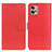 Coque Portefeuille Livre Cuir Etui Clapet A03D pour Motorola Moto G32 Rouge
