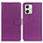 Coque Portefeuille Livre Cuir Etui Clapet A03D pour Motorola Moto G54 5G Violet