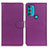 Coque Portefeuille Livre Cuir Etui Clapet A03D pour Motorola Moto G71 5G Violet