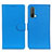 Coque Portefeuille Livre Cuir Etui Clapet A03D pour OnePlus Nord CE 5G Bleu Ciel