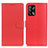 Coque Portefeuille Livre Cuir Etui Clapet A03D pour Oppo A74 4G Rouge