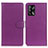 Coque Portefeuille Livre Cuir Etui Clapet A03D pour Oppo A74 4G Violet