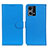 Coque Portefeuille Livre Cuir Etui Clapet A03D pour Oppo F21s Pro 4G Bleu Ciel