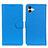 Coque Portefeuille Livre Cuir Etui Clapet A03D pour Samsung Galaxy M04 Bleu Ciel