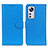 Coque Portefeuille Livre Cuir Etui Clapet A03D pour Xiaomi Mi 12 5G Bleu Ciel