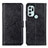 Coque Portefeuille Livre Cuir Etui Clapet A04D pour Motorola Moto G60s Noir