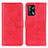 Coque Portefeuille Livre Cuir Etui Clapet A04D pour Oppo A74 4G Rouge