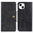 Coque Portefeuille Livre Cuir Etui Clapet A05 pour Apple iPhone 14 Noir