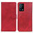 Coque Portefeuille Livre Cuir Etui Clapet A05D pour Oppo K9 5G Rouge