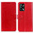 Coque Portefeuille Livre Cuir Etui Clapet A06D pour Oppo A74 4G Rouge