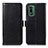 Coque Portefeuille Livre Cuir Etui Clapet A07D pour Nokia XR21 Noir
