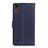 Coque Portefeuille Livre Cuir Etui Clapet A08D pour Samsung Galaxy M01 Bleu