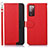 Coque Portefeuille Livre Cuir Etui Clapet A09D pour Samsung Galaxy S20 FE (2022) 5G Rouge