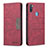 Coque Portefeuille Livre Cuir Etui Clapet B01F pour Samsung Galaxy A11 Rouge